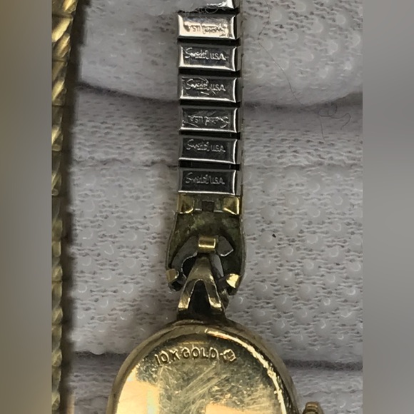 Antique 10kt Gold & Diamond Ladies Wristwatch